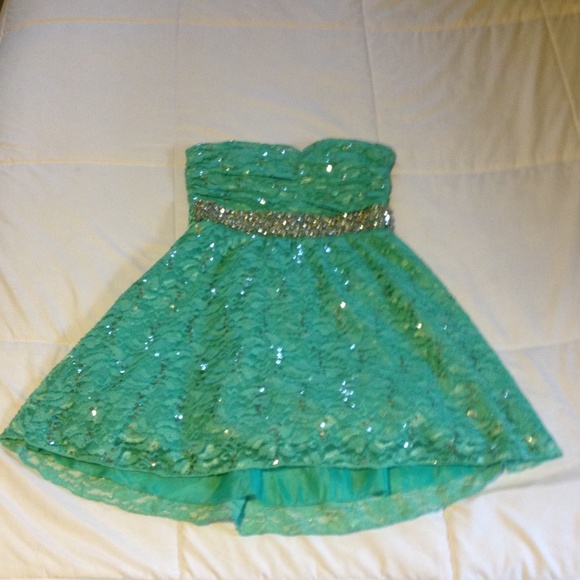 Sequin dance dress (size 7)