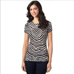 Michael Kors MK Zebra Tee CLEARANCE