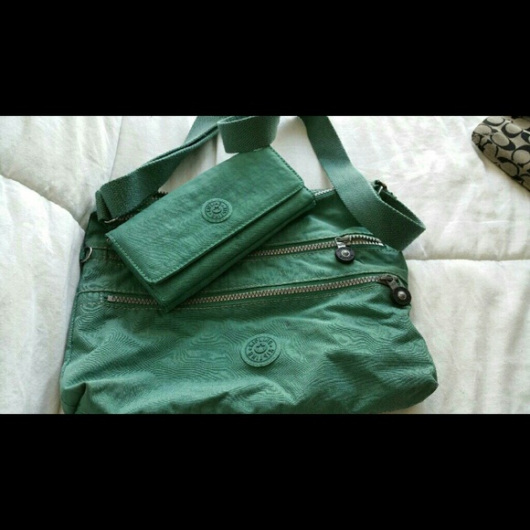 Kipling Crossbody Purse and Matching Wallet