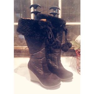 Black Heeled Boot
