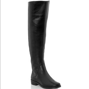 Steve Madden over the knee genuine leather boots
