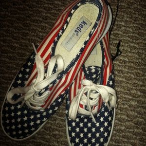 American flag keds
