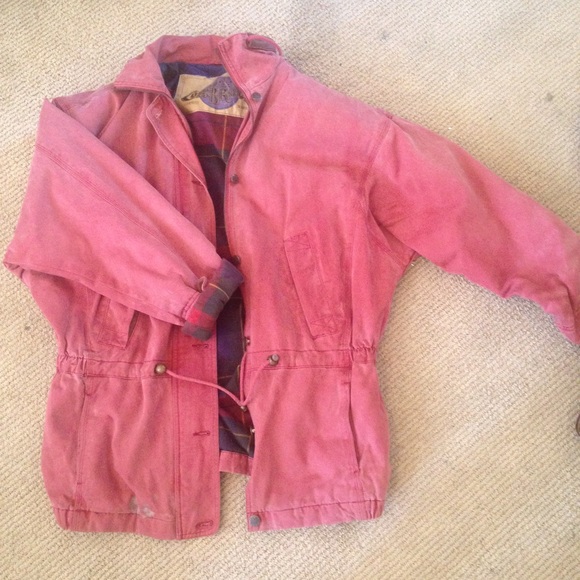 JL Colebrook red winter jacket