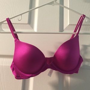 Victoria's Secret pink push up bra