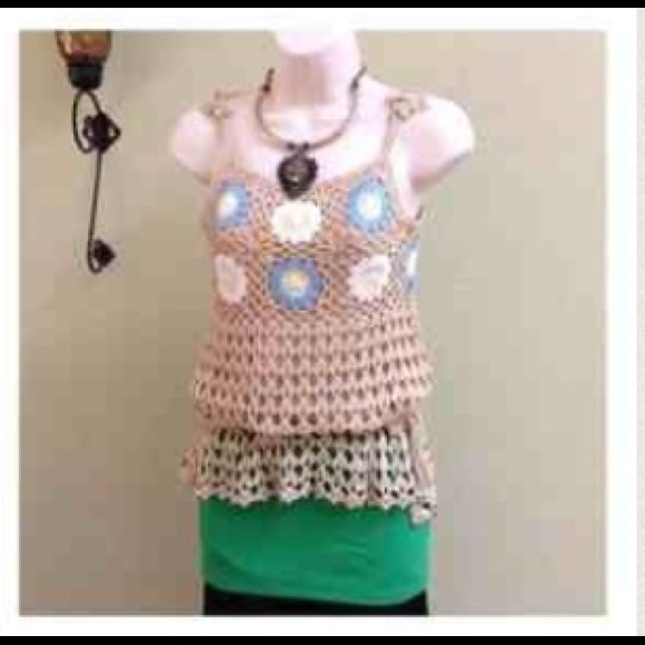 Romantic knitted top