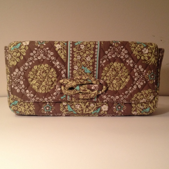 Vera Bradley oversized clutch
