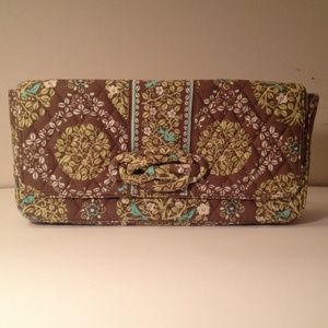 Vera Bradley oversized clutch