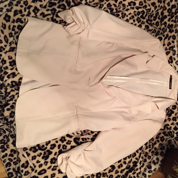 Pale pink blazer