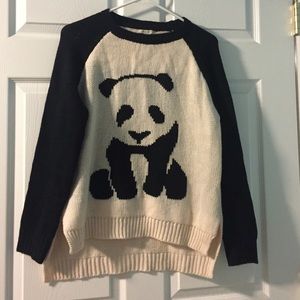 Forever 21 panda sweater