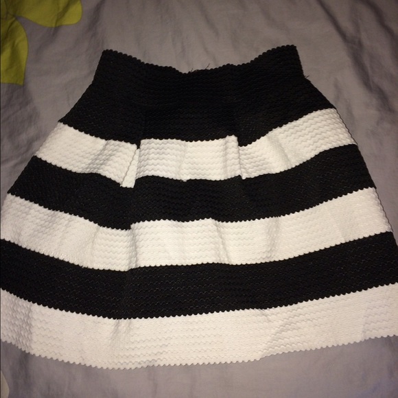 Striped skirt