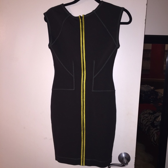 Y2K French Connection Monique Back Zipper Size 6 Dress - Picture 3 of 4