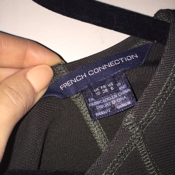 Y2K French Connection Monique Back Zipper Size 6 Dress - Picture 4 of 4