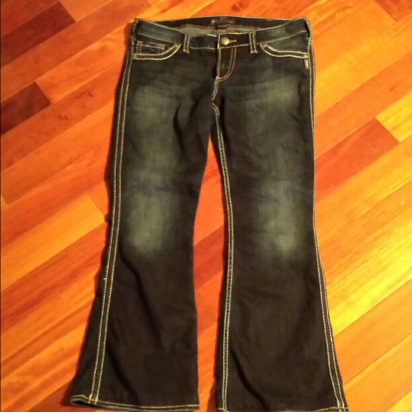 Silver jeans