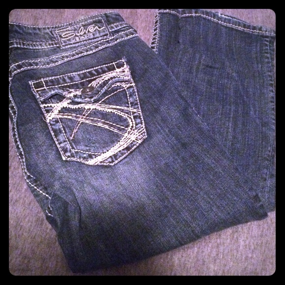 Silver brand capris