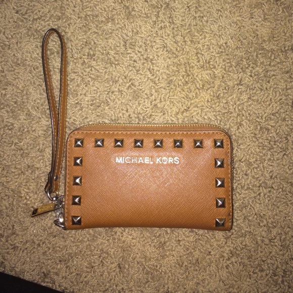 Michael Kors studded wallet