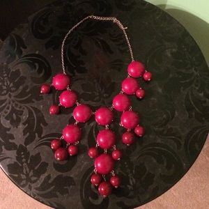 Red bubble necklace