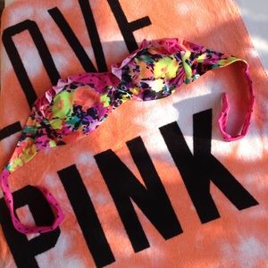 Bright Floral Bikini Top