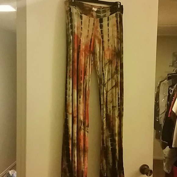 Tie dye pants