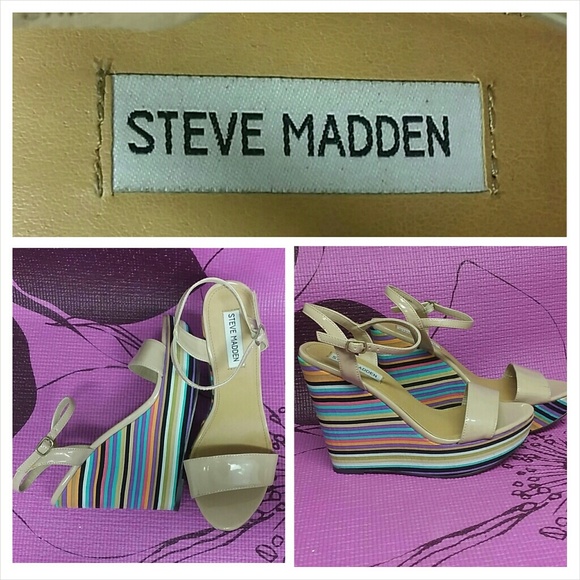 *BUNDLE* Steve Madden wedges & Swimsuit cover up