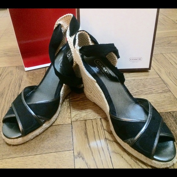 Coach Mila Espadrille Wedge