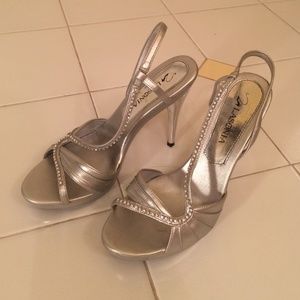 Lasonia silver 4" heels