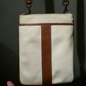 SPRING SALE!  Coach white "swing bag"