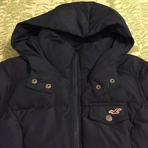 Hollister puffer coat