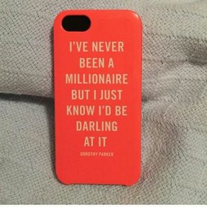 Kate Spade Orange IPhone 5 Case