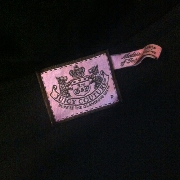 Juicy Couture Velour Crown Hoodie Jacket - Picture 4 of 4