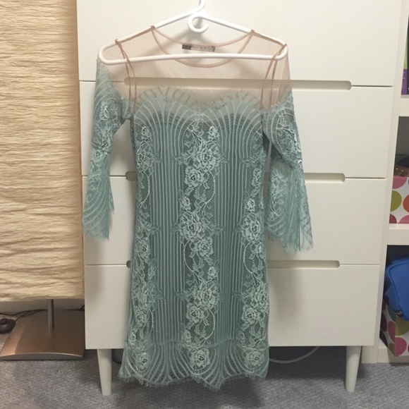🚫SOLD🚫For love and lemons belle dress in teal
