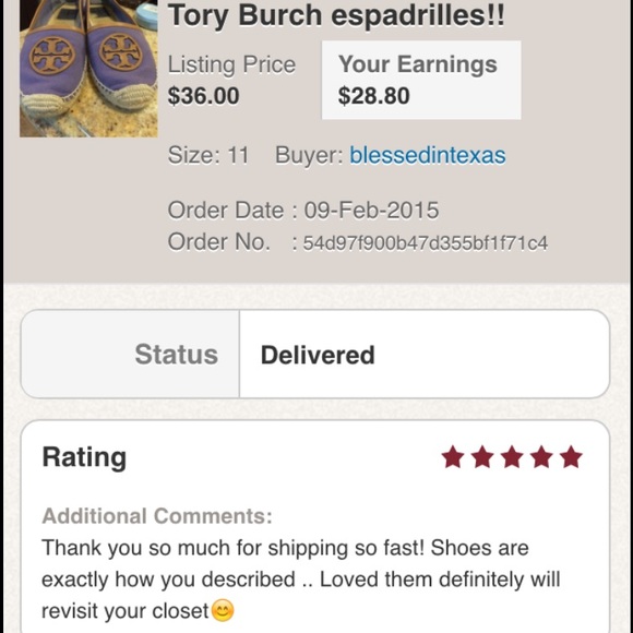 I love happy customers!!!!!