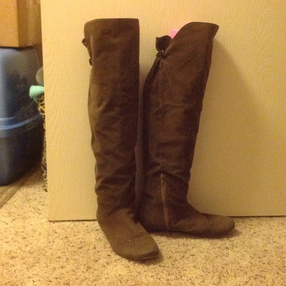 Knee high boots