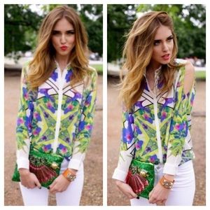 New!!!!! Cold Shoulder Blouse