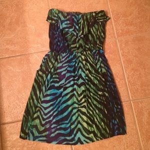 Adorable zebra print dress!