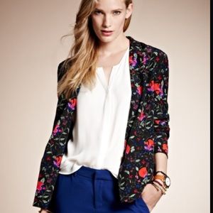 Joie silk floral jacket blazer NWT
