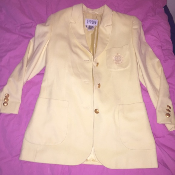 Escada Light yellow blazer!
