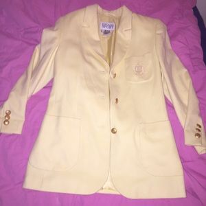Escada Light yellow blazer!