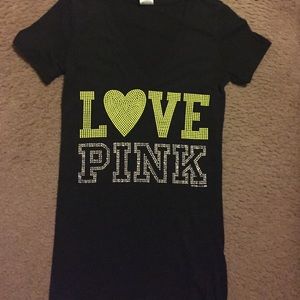 Victoria secret pink bling shirt