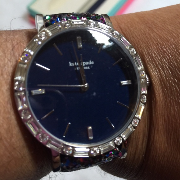 ❌Sold❌ Editor Pick💕Kate Spade Glitter Watch Set - Picture 2 of 4