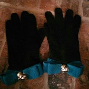 Knit gloves by Coach