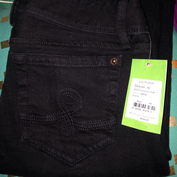 2 pair of lilly pulitzer skinny jeans - Picture 4 of 4