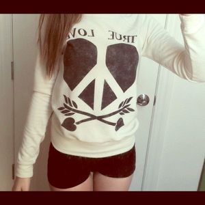 "True Love" sweater