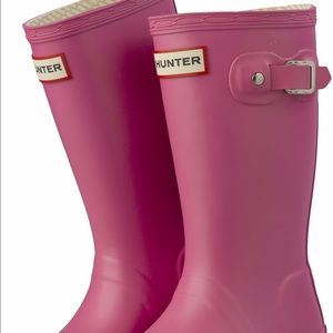 pink hunter boots