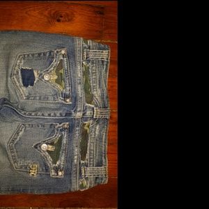 Miss Me jeans with camo pockets