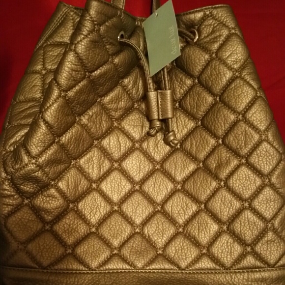 Brand New Gold Backpack
