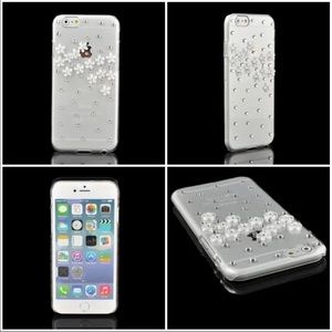 ✨Dazzling Diamond Crystal Flower Case- iPhone 6✨