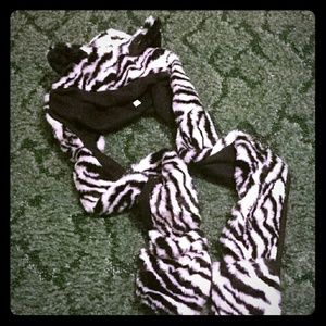 Zebra hood