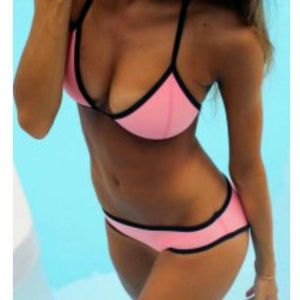 Pink bikini