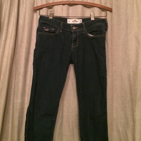 Dark denim Hollister jeans