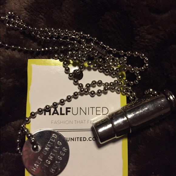 Half United Bullet Necklace